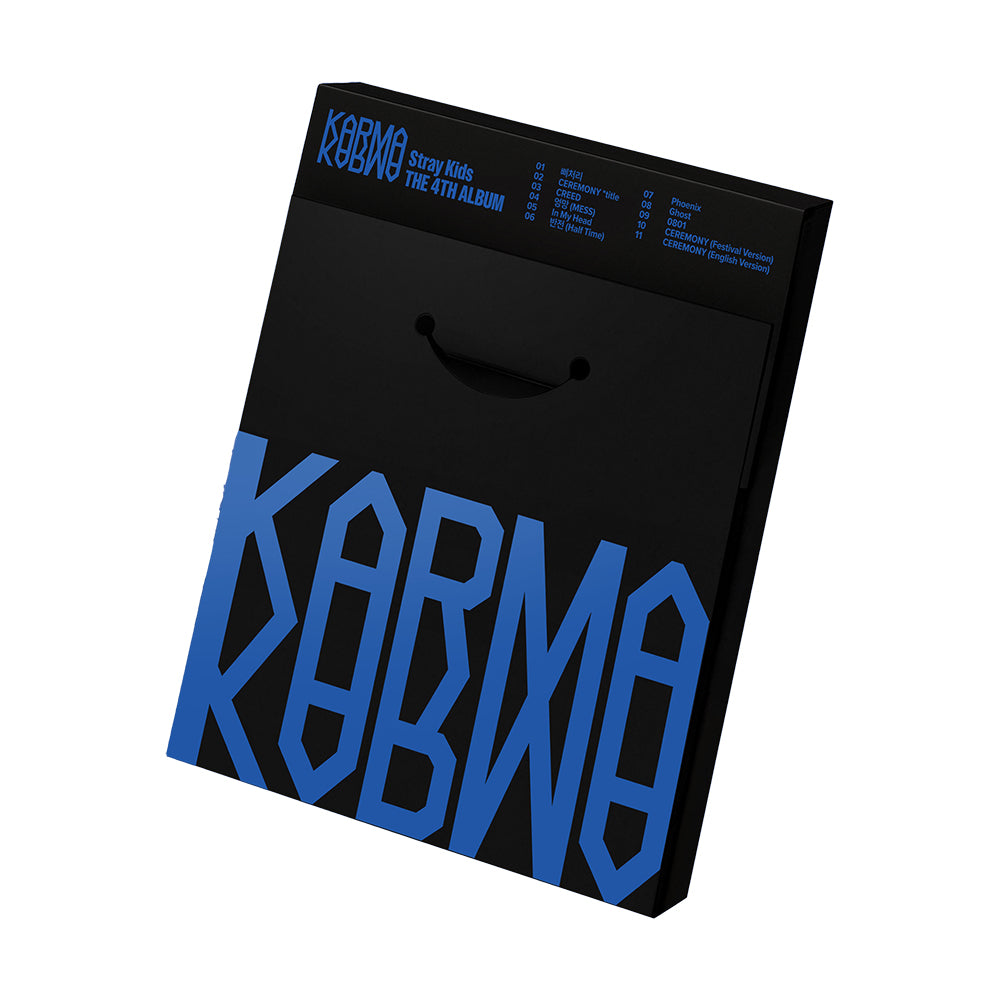 Album KARMA Limited Ver. De Stray Kids - 4ème Album + Précommande Avec Poster Et Cartes Photos Supplémentaires | Édition Originale Coréenne