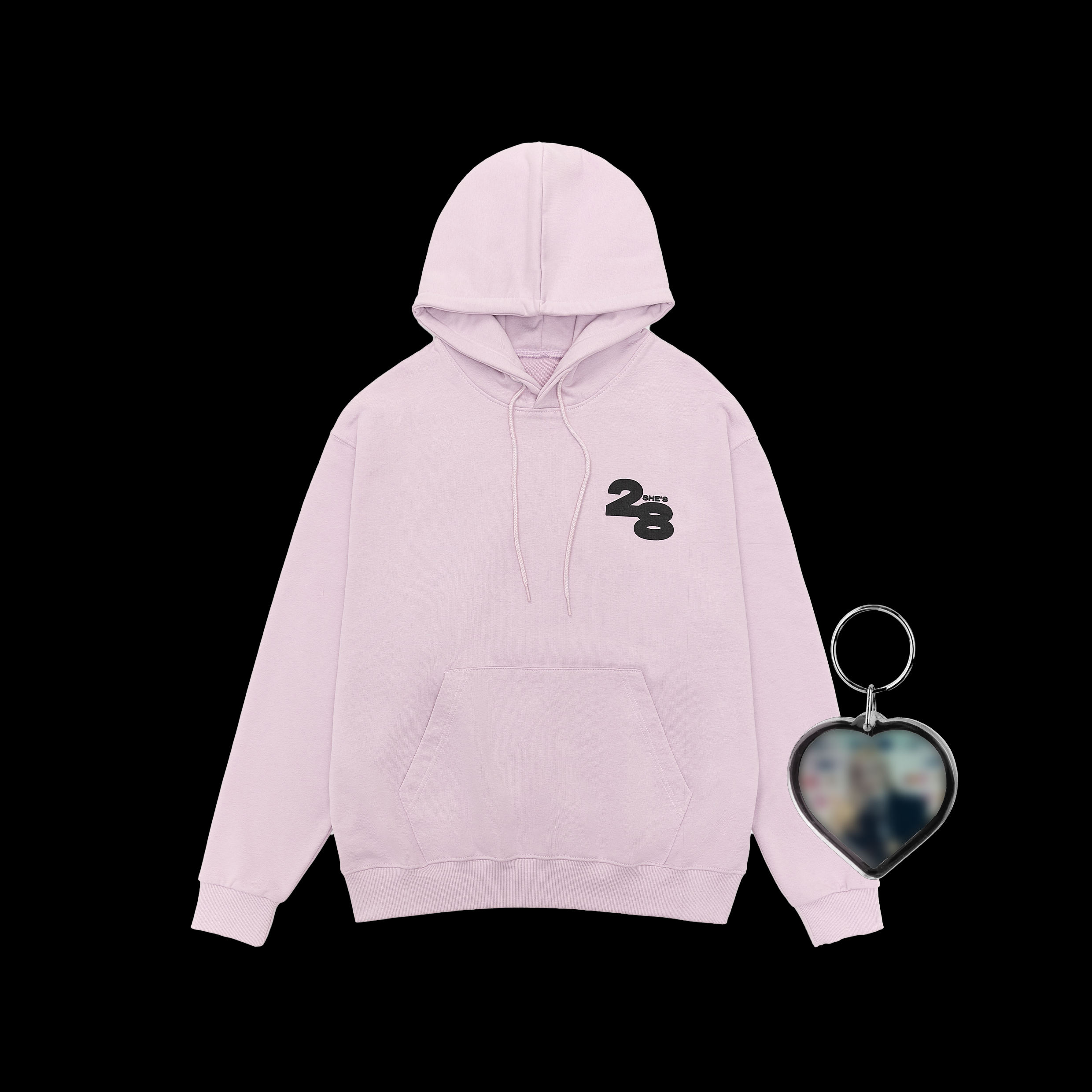 BLACKPINK ROSÉ She's 28 Hoodie (Pink ver) – KPOP2U_Unnie BLACKPINK ROSÉ She's 28 Hoodie (Pink ver) – KPOP2U_Unnie