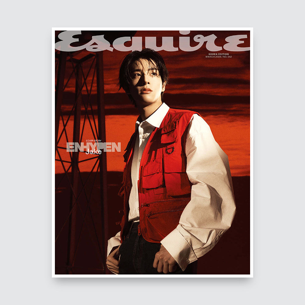 ESQUIRE Korea Magazine March 2024: ENHYPEN Cover