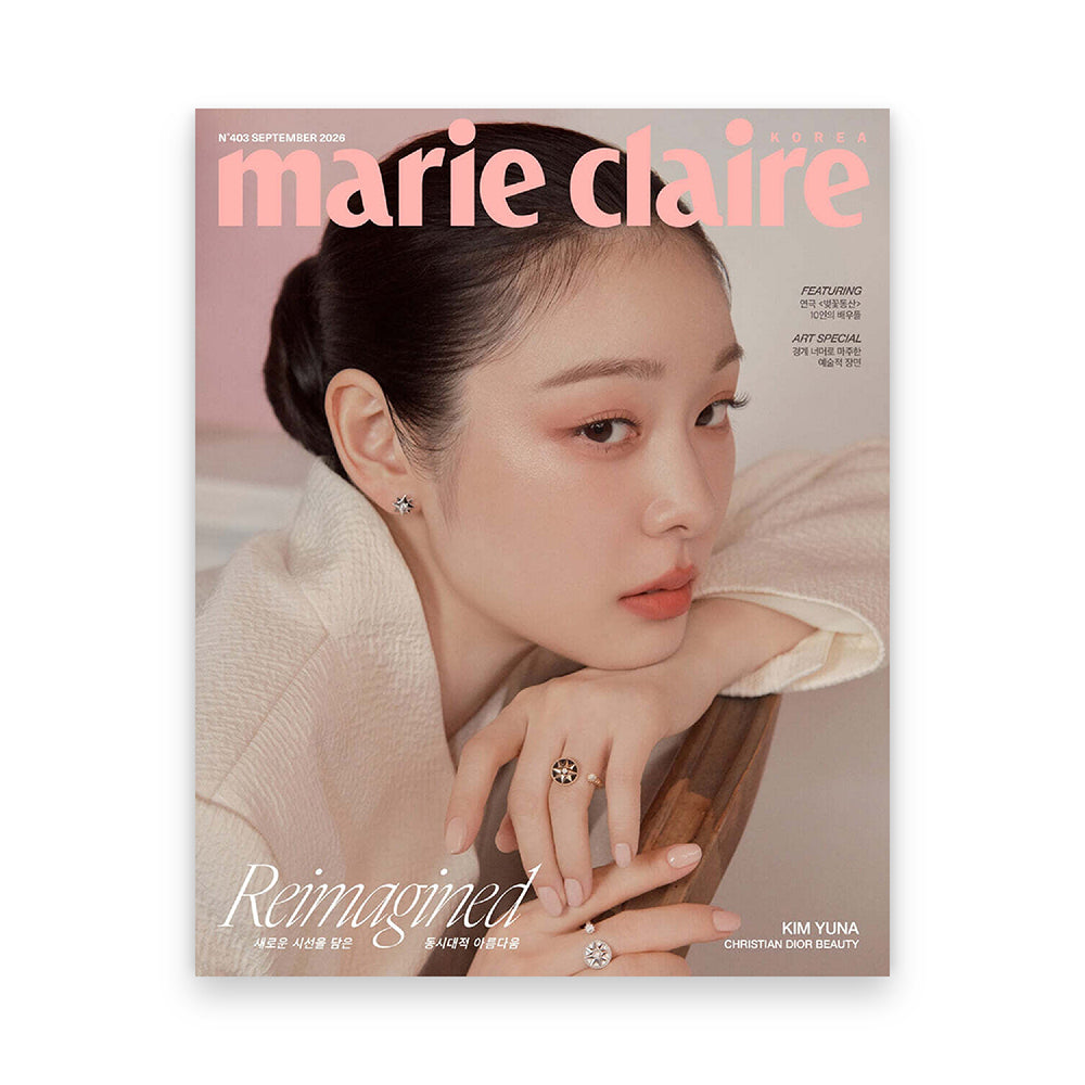 marie claire Korea September 2026 : KIM YUNA