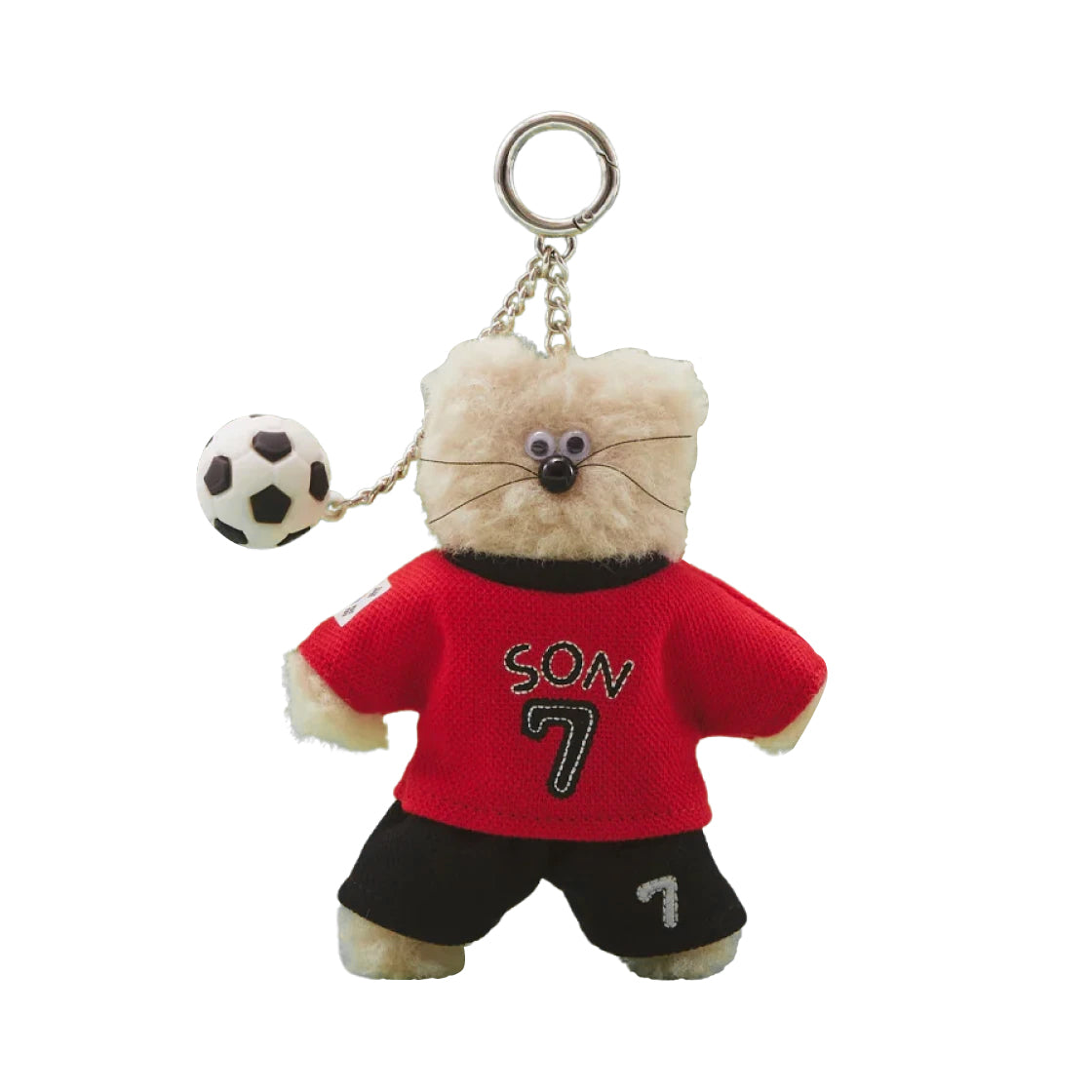 NOS7 X MONAMHEE Captain SON.hee Keyring (Red)