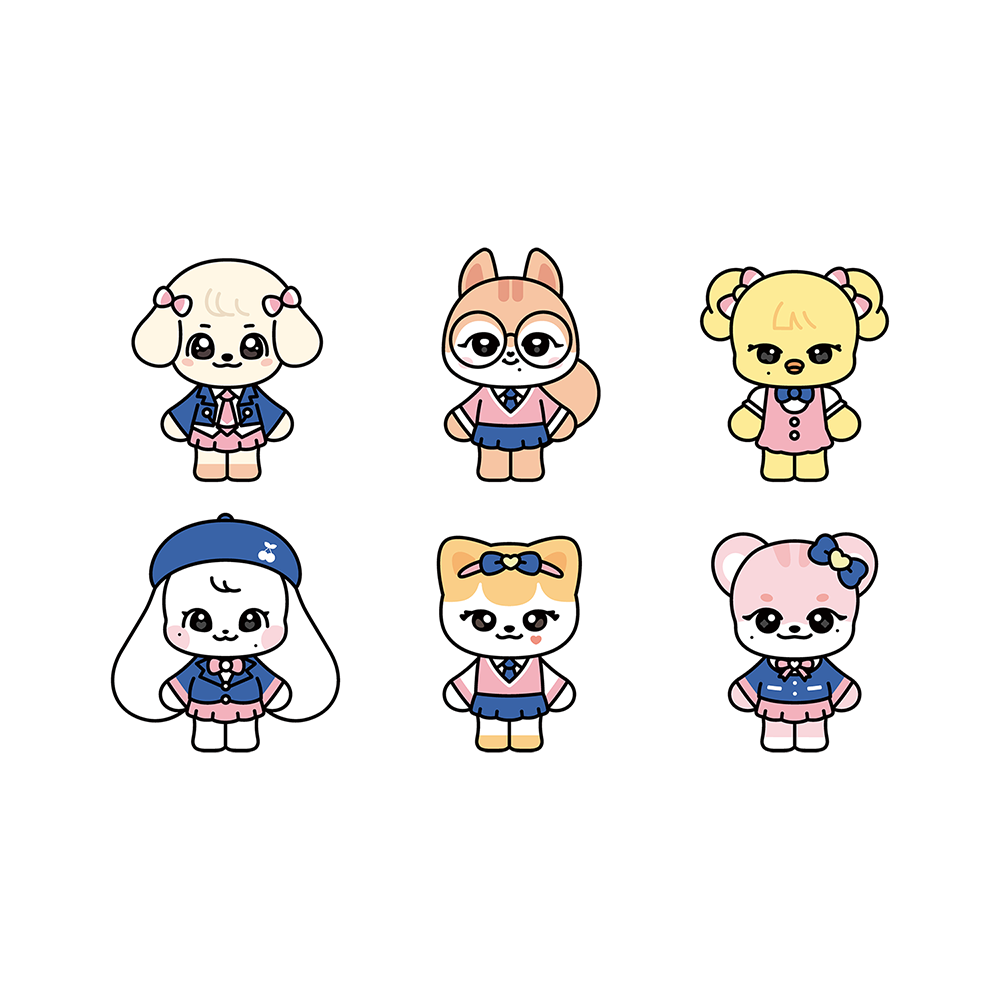 IVE [Welcome To MINIVE School] School Plush Keyring