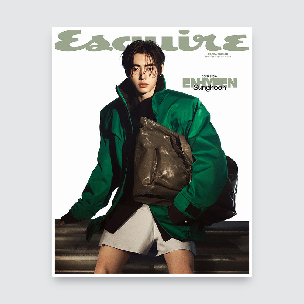 ESQUIRE Korea Magazine March 2024: ENHYPEN Cover