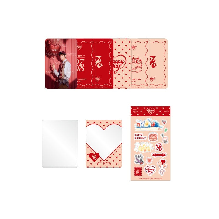 &TEAM HAPPY JO DAY Photocard & Deco Kit