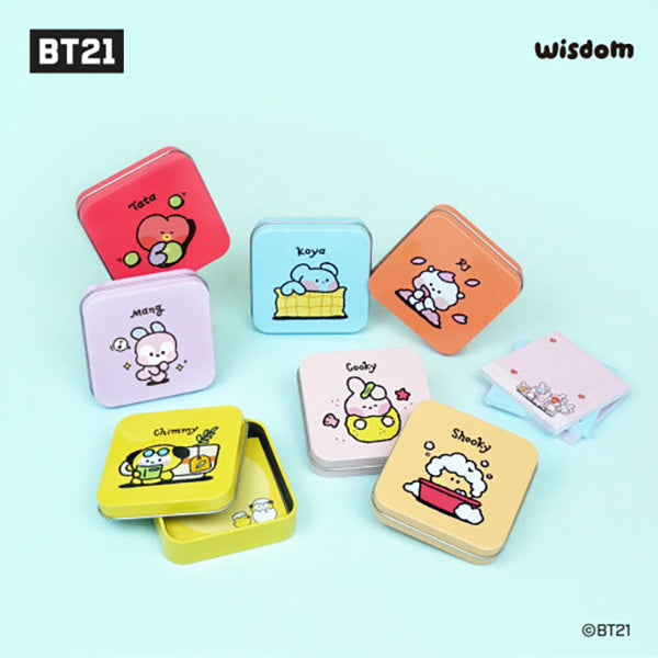 BT21 Minini Tincase Memo