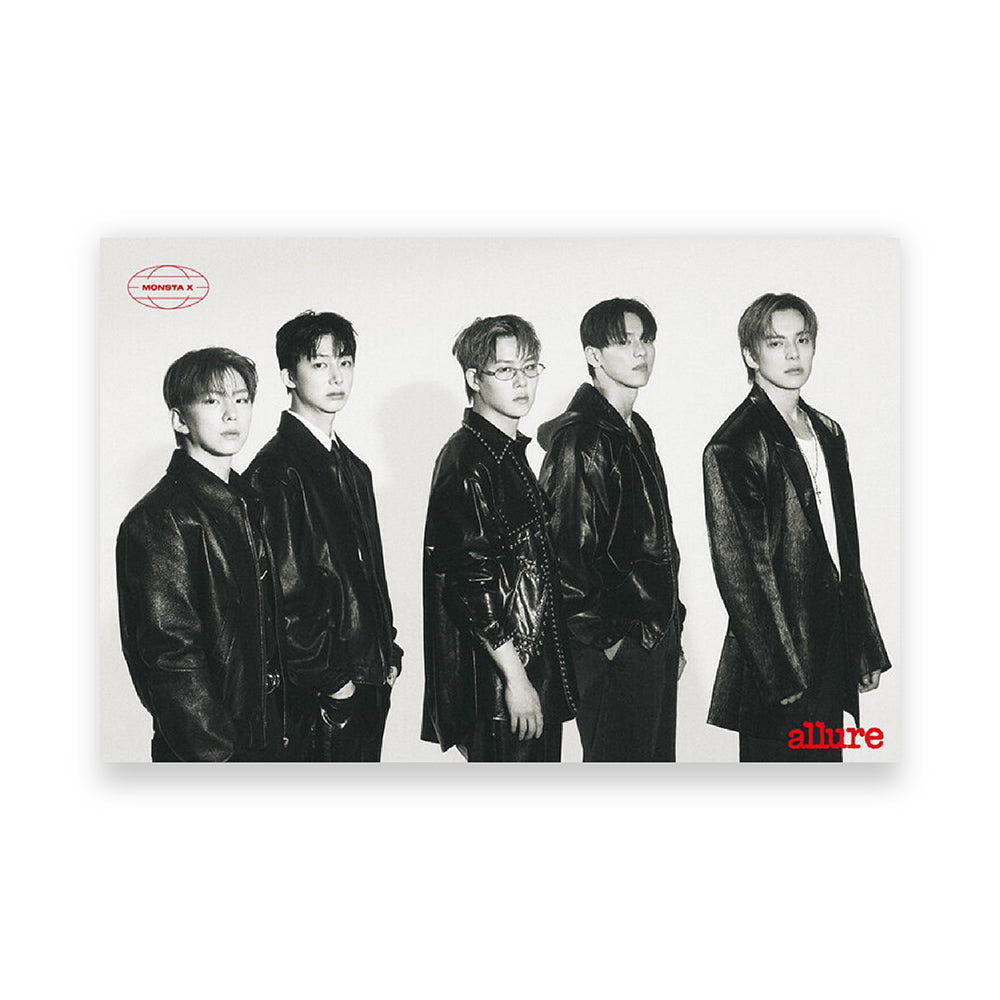 allure Korea July 2025 : MONSTA X Cover (Postcard Included)