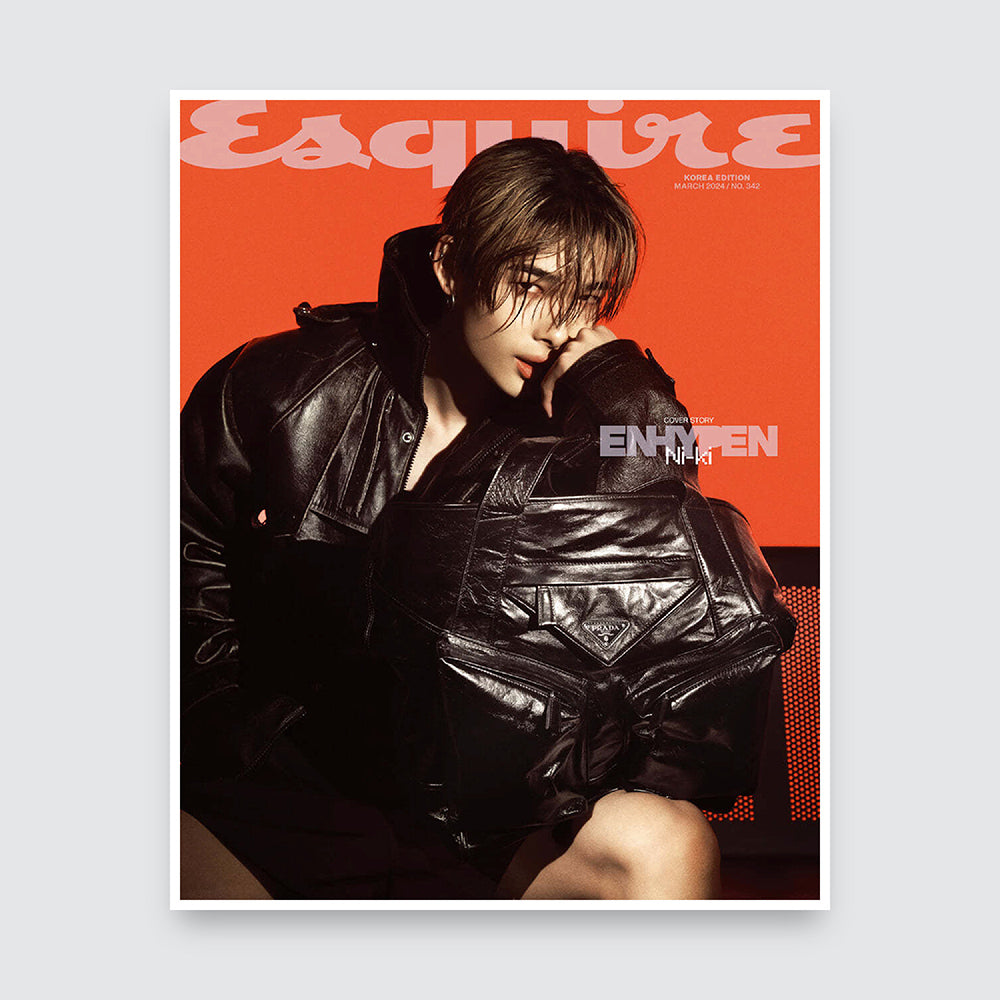 ESQUIRE Korea Magazine March 2024: ENHYPEN Cover