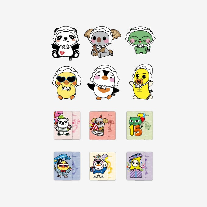 2pm チャンソン チャンナナ ZooPM babyぬいぐるみ トレカ 15周年