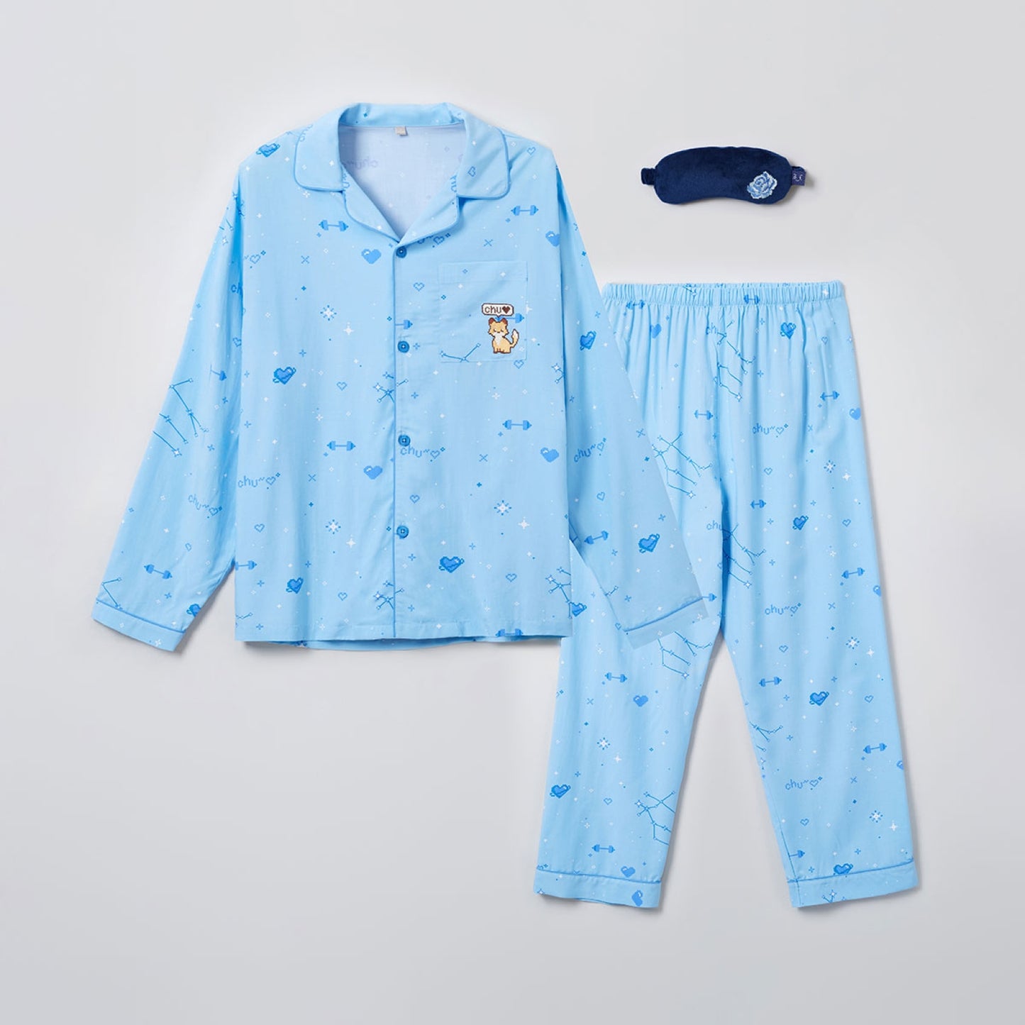ZEROBASEONE X SPAO Long Sleeve Pajama Set