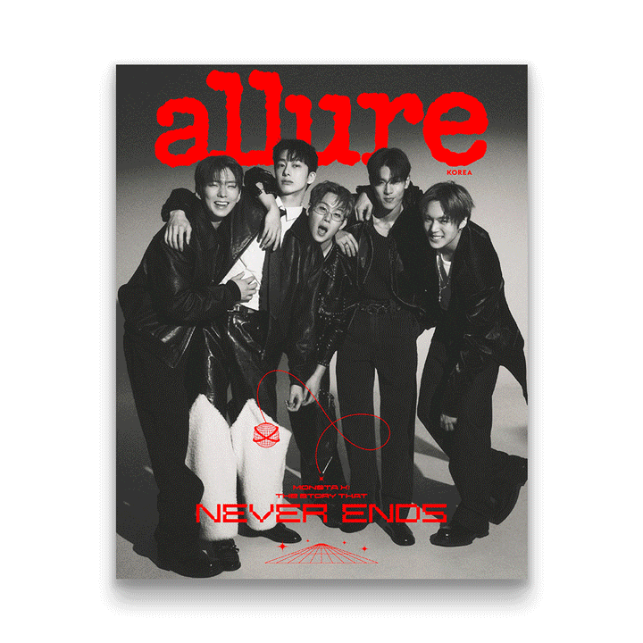 allure Korea July 2025 : MONSTA X Cover (Postcard Included)