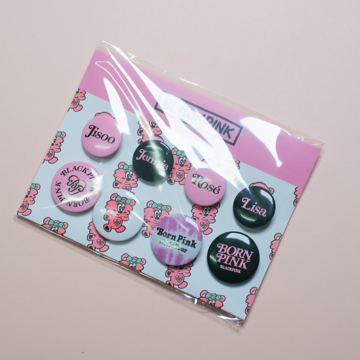 BLACKPINK X VERDY Button Pin Set