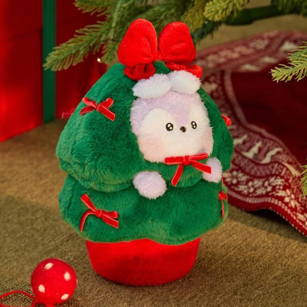 BT21 minini Petit Holiday Tree Plush Doll