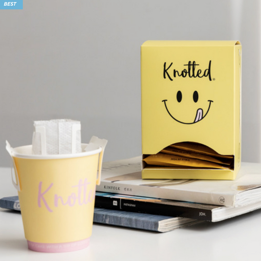 KNOTTED Smile Drip Bag Coffee (10P)