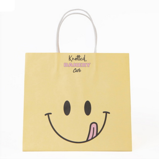 KNOTTED Smile Shopping Bag