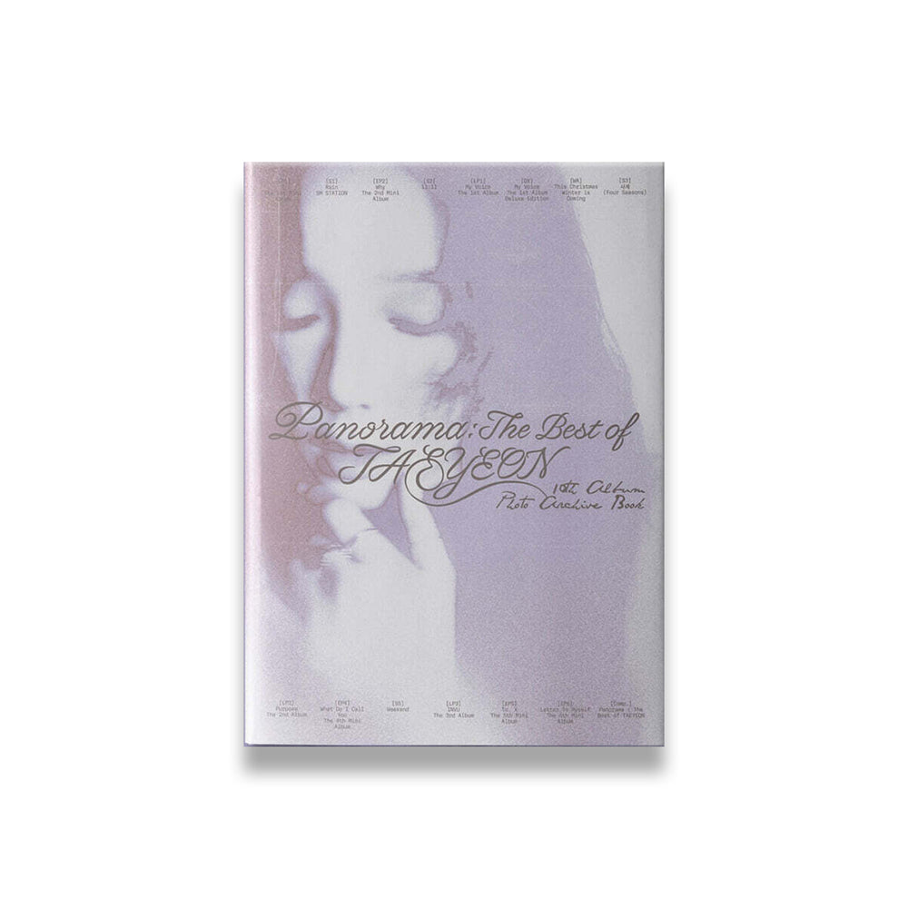 GIRLS' GENERATION TAEYEON Album : Panorama : The Best of TAEYEON (Archive Book ver)