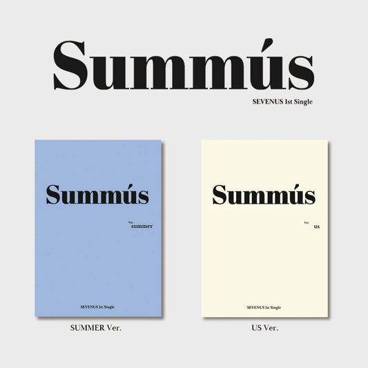 SEVENUS 1st Single Album : SUMMUS