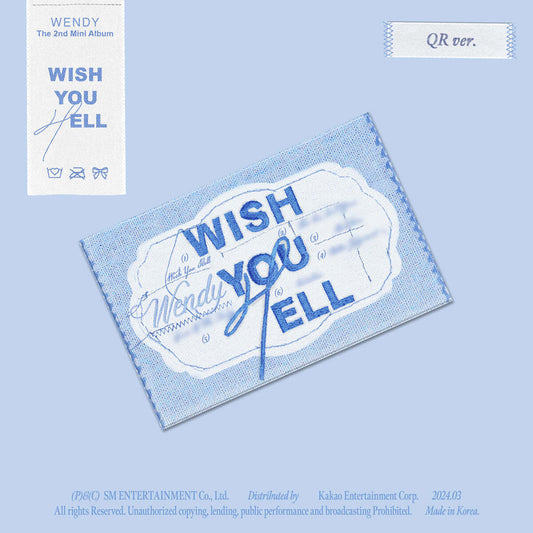 RED VELVET WENDY 2nd Mini Album : Wish You Hell (QR ver)