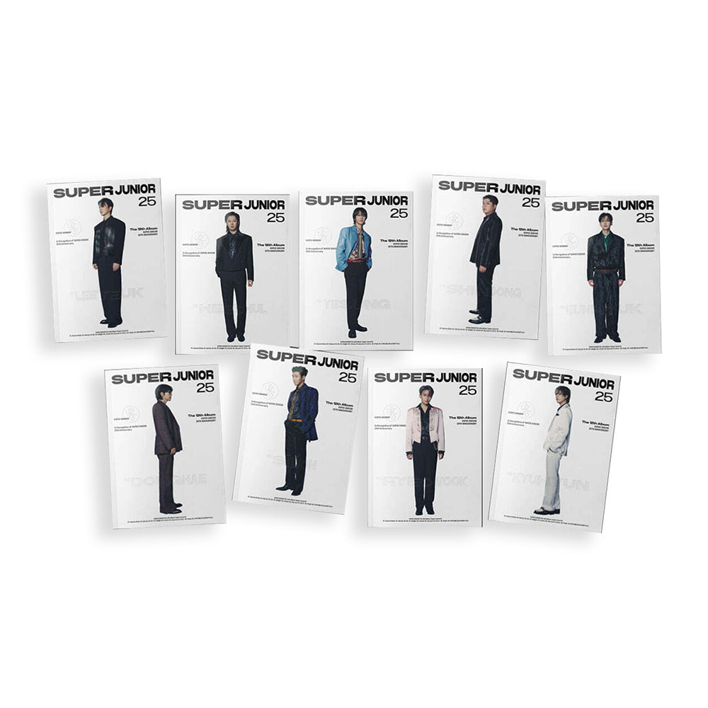 SUPER JUNIOR 12th Full Album : Super Junior25 (Photobook ver)