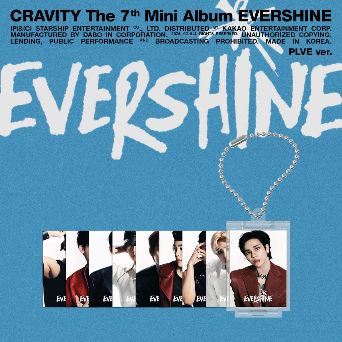 CRAVITY 7th Mini Album : EVERSHINE (PLVE ver)