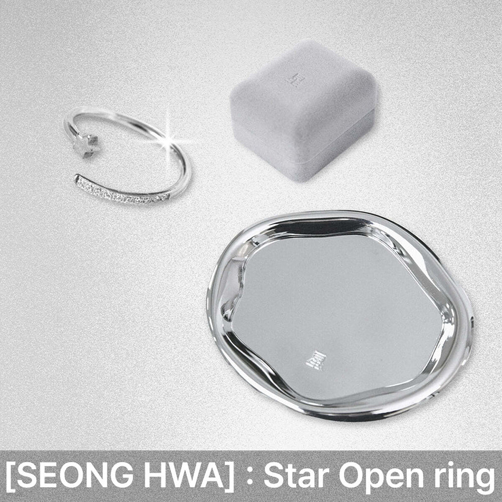 ATEEZ SEONGHWA HBD Star Open Ring