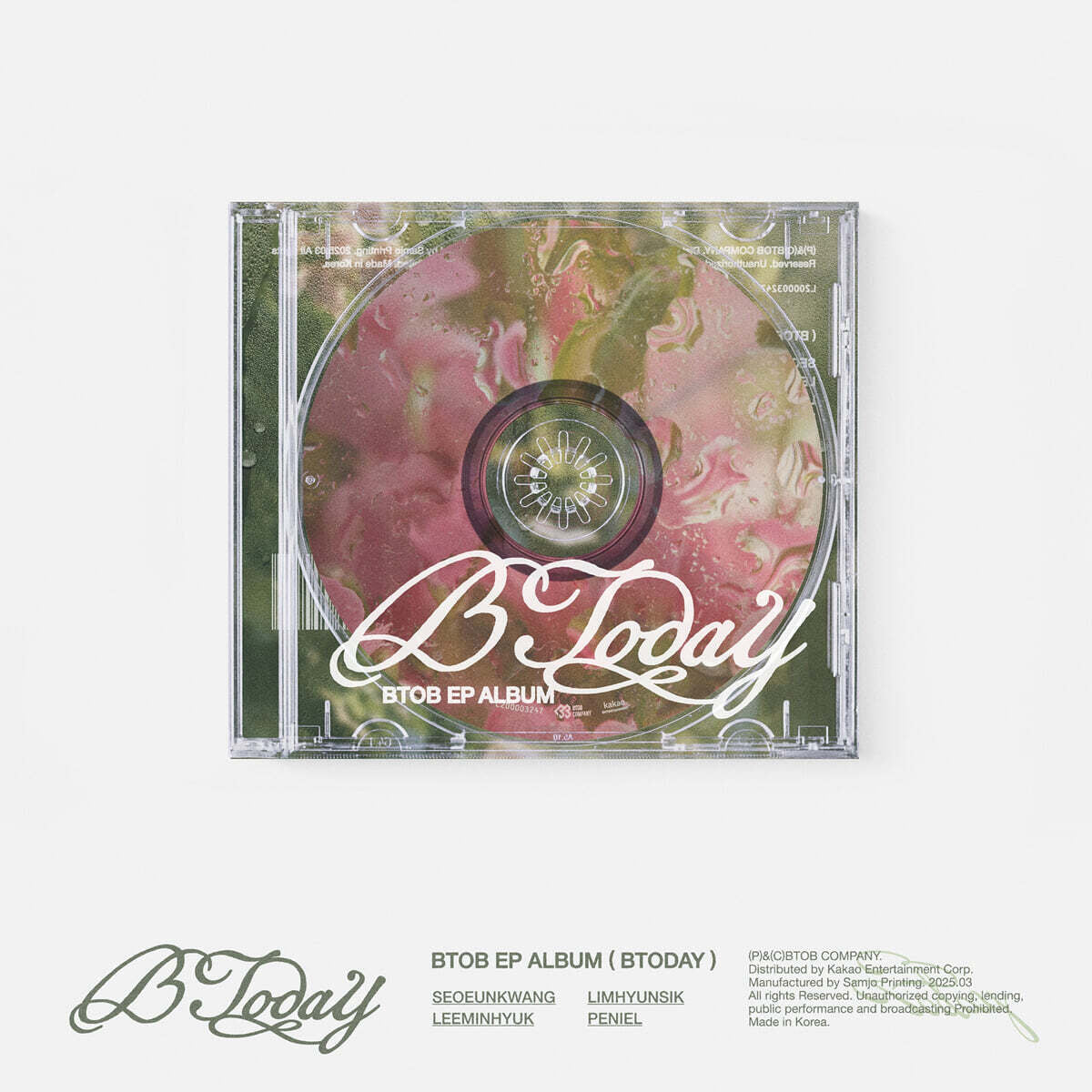 BTOB EP Album : BTODAY (JEWEL ver)