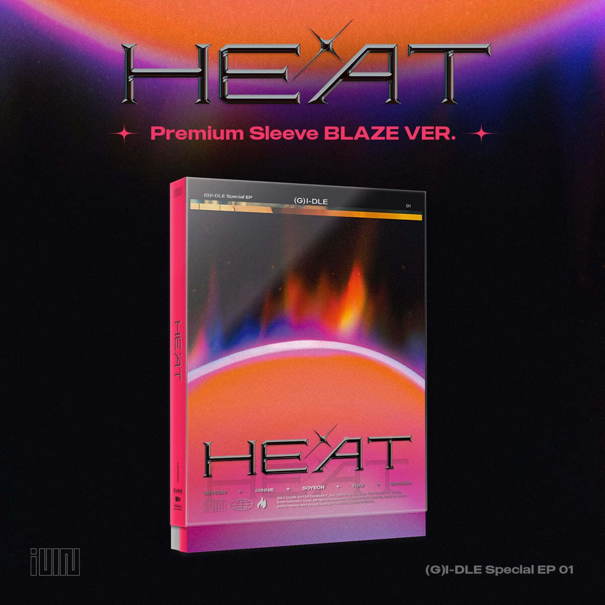 (G)I-DLE Special Album : HEAT (BLAZE ver)