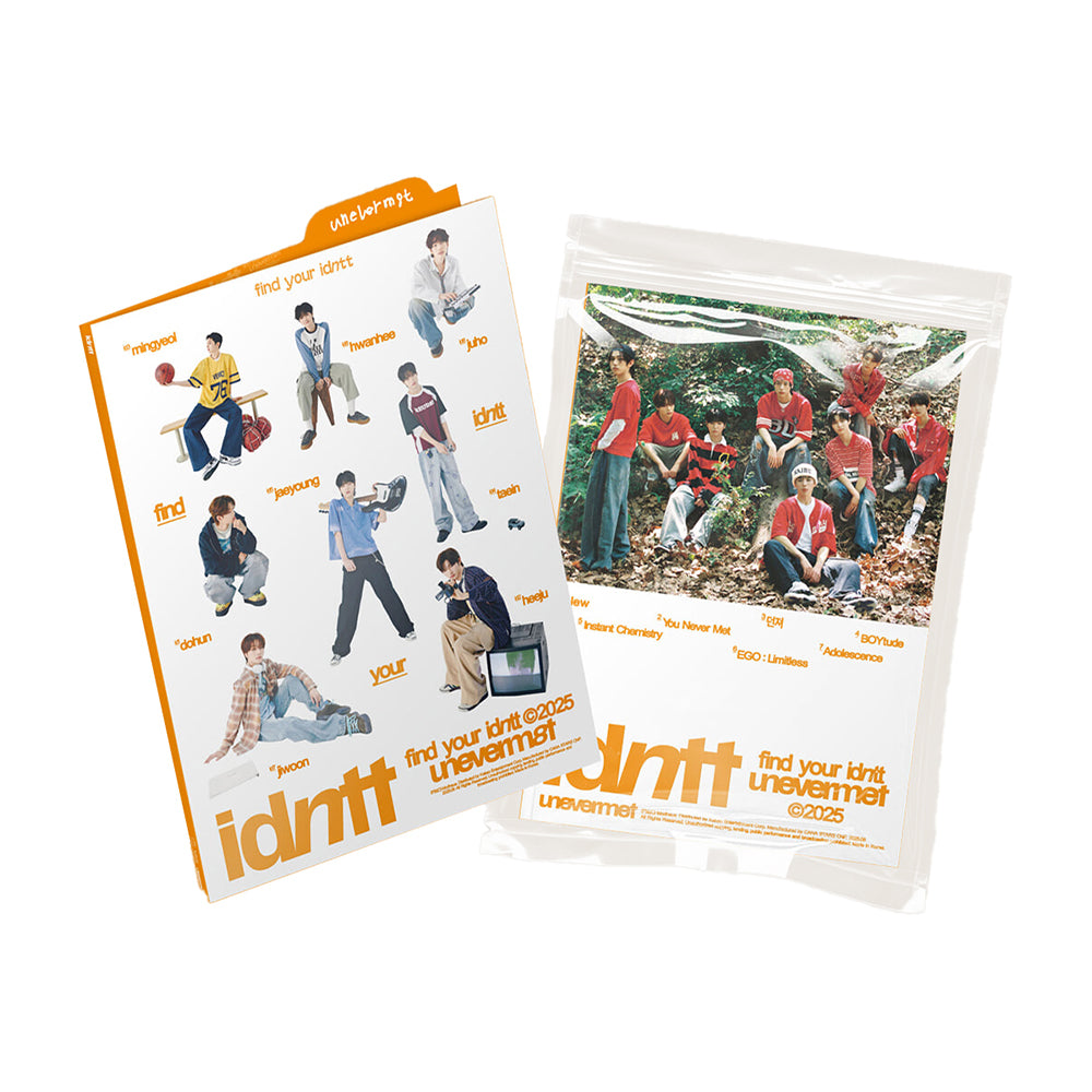 idntt 1st Mini Album : unevermet
