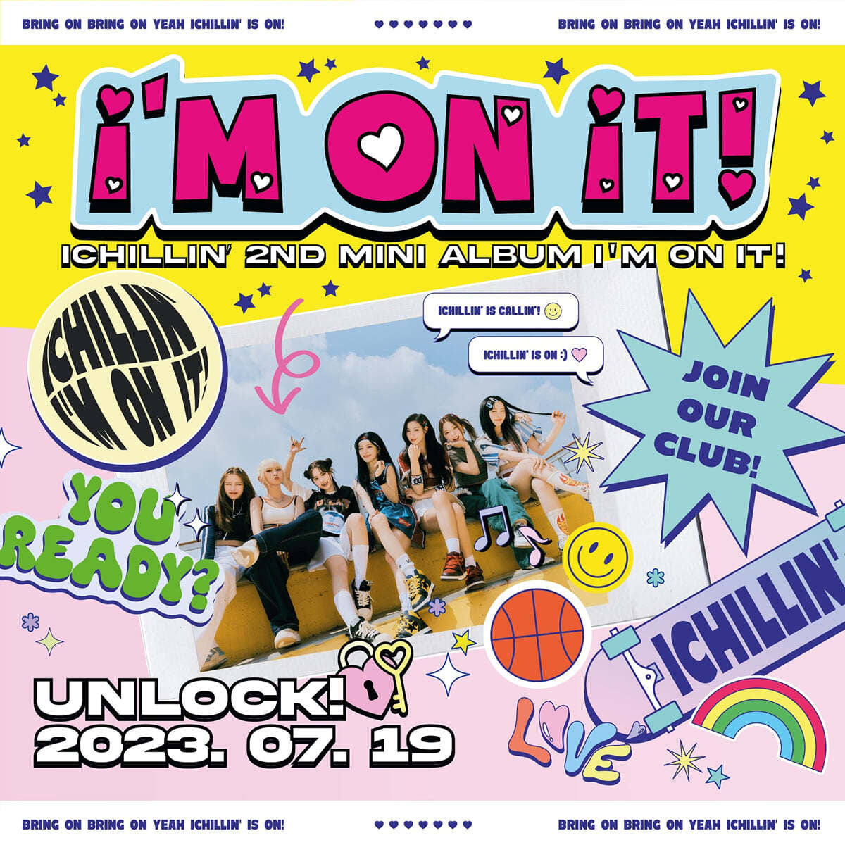 ICHILLIN' 2nd Mini Album : I'M ON IT!