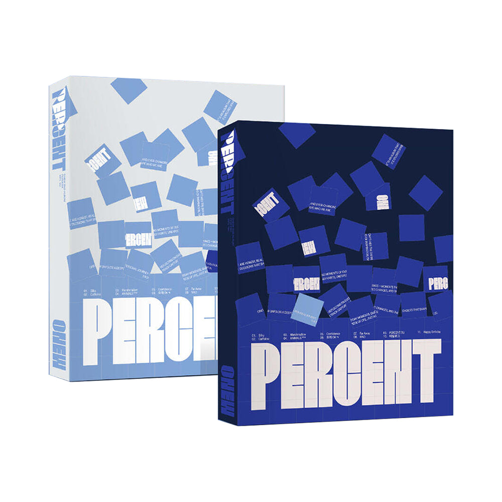 SHINee ONEW 2nd Album : PERCENT (Photobook ver)