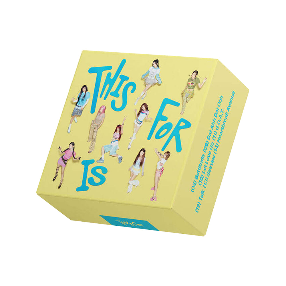 TWICE 4th Full Album : THIS IS FOR CONFETTI (CONFETTI ver)