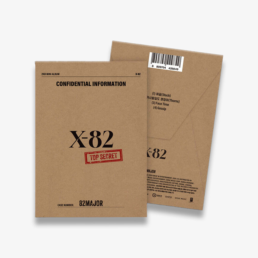 82MAJOR 2nd Mini Album : X-82 (POCAALBUM ver)
