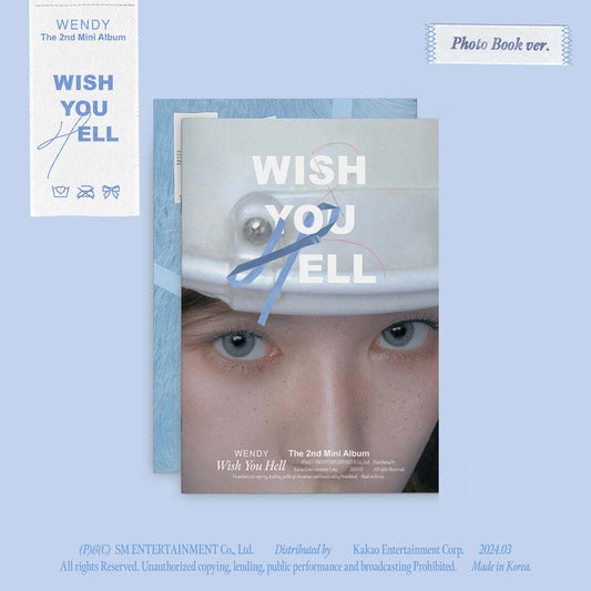 RED VELVET WENDY 2nd Mini Album : Wish You Hell (Photobook ver)