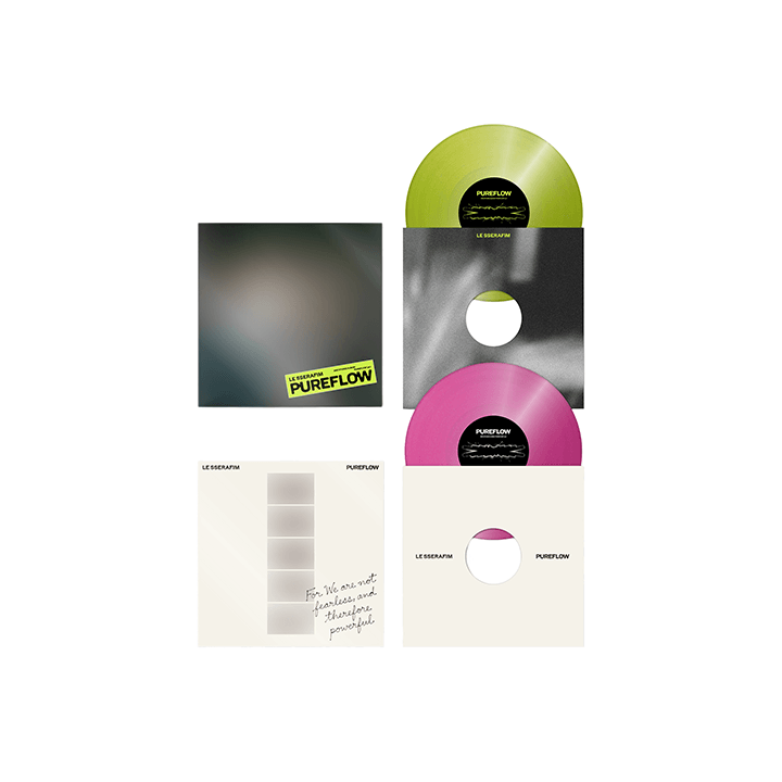 LE SSERAFIM 2nd Studio Album : PUREFLOW Pt 1 (Vinyl ver)