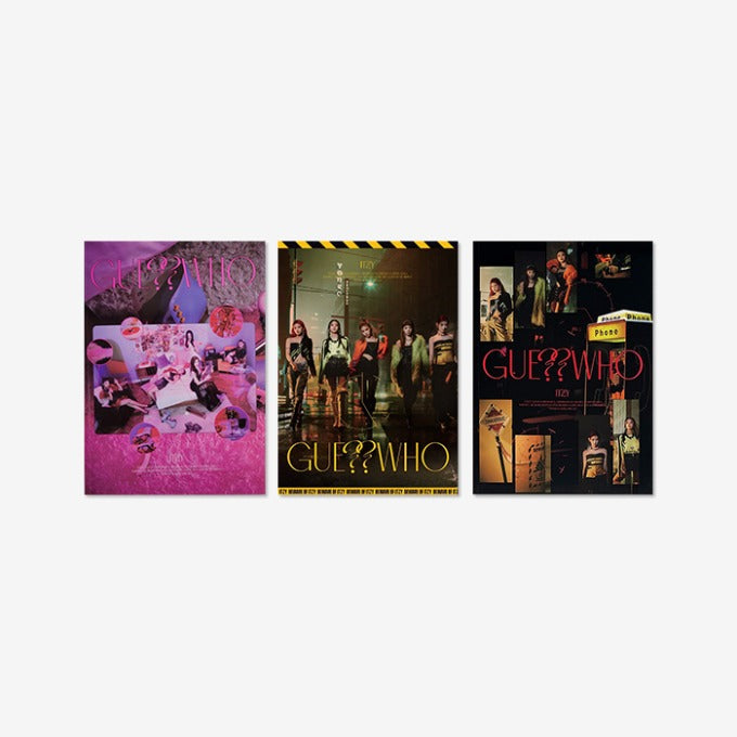 ITZY 4th Mini Album : GUESS WHO (Random Ver)