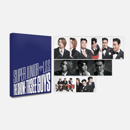 SUPER JUNIOR L.S.S. [The Show : Th3ee Guys] Postcard Book