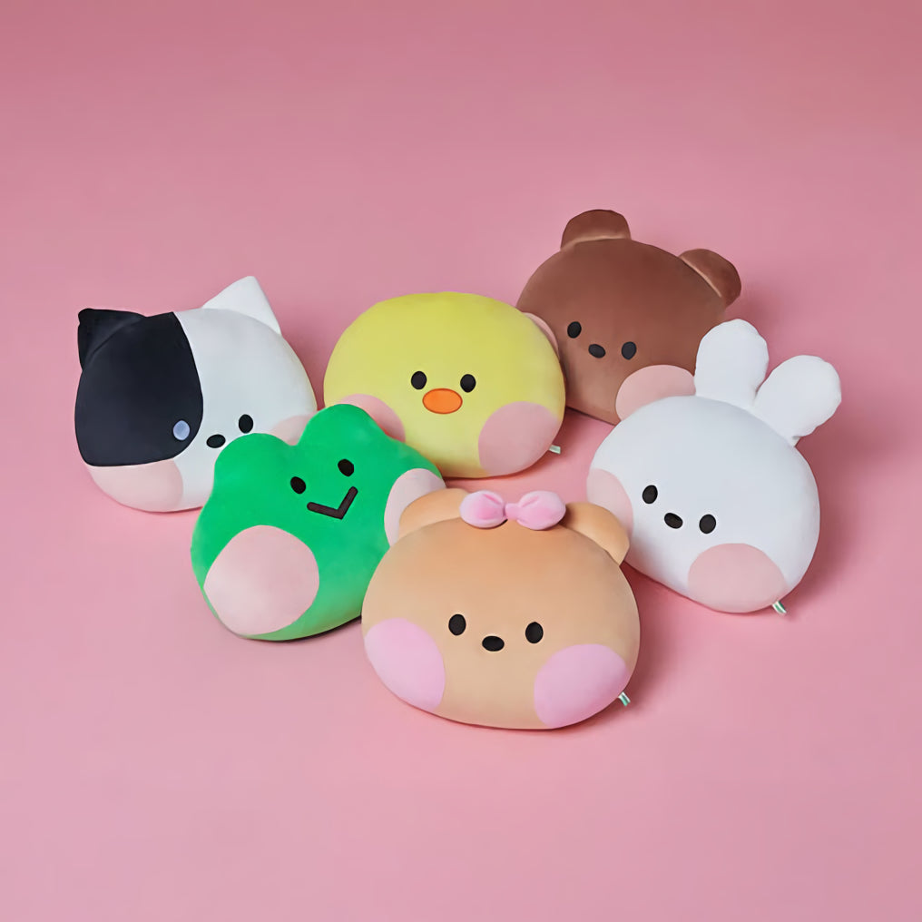 Line Friends chonini Big Head Cushion