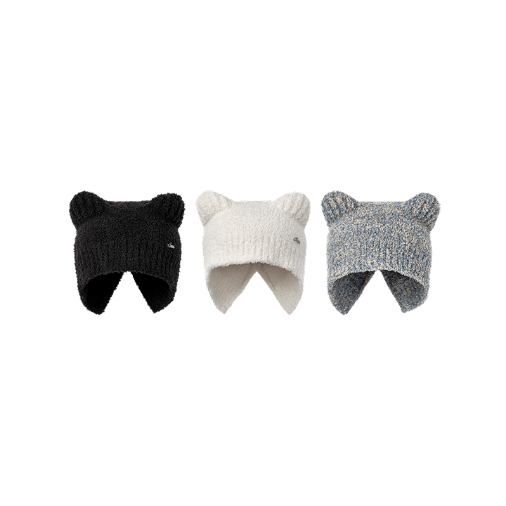 ENHYPEN [Artist-Made Collection by SUNOO] Fuzzy Bear Beanie