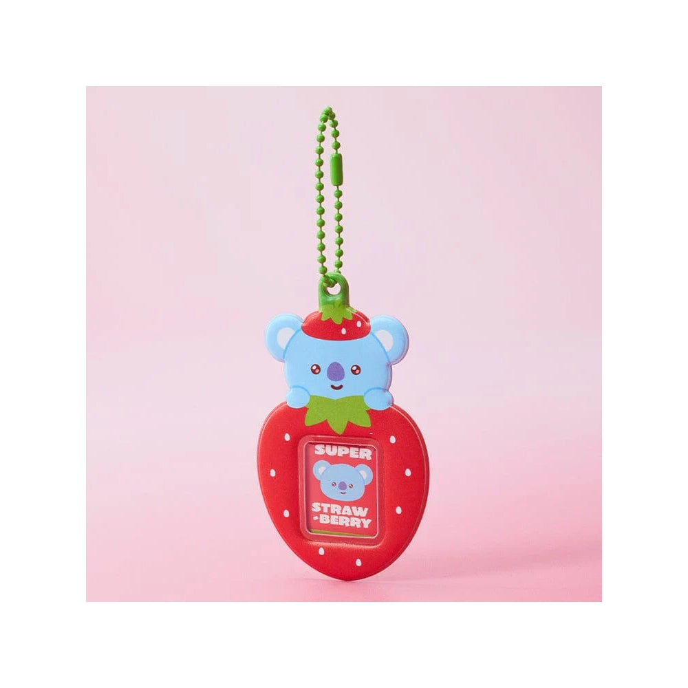 BT21 [Strawberry Party] Mini Photo Holder Keyring – KPOP2U_Unnie