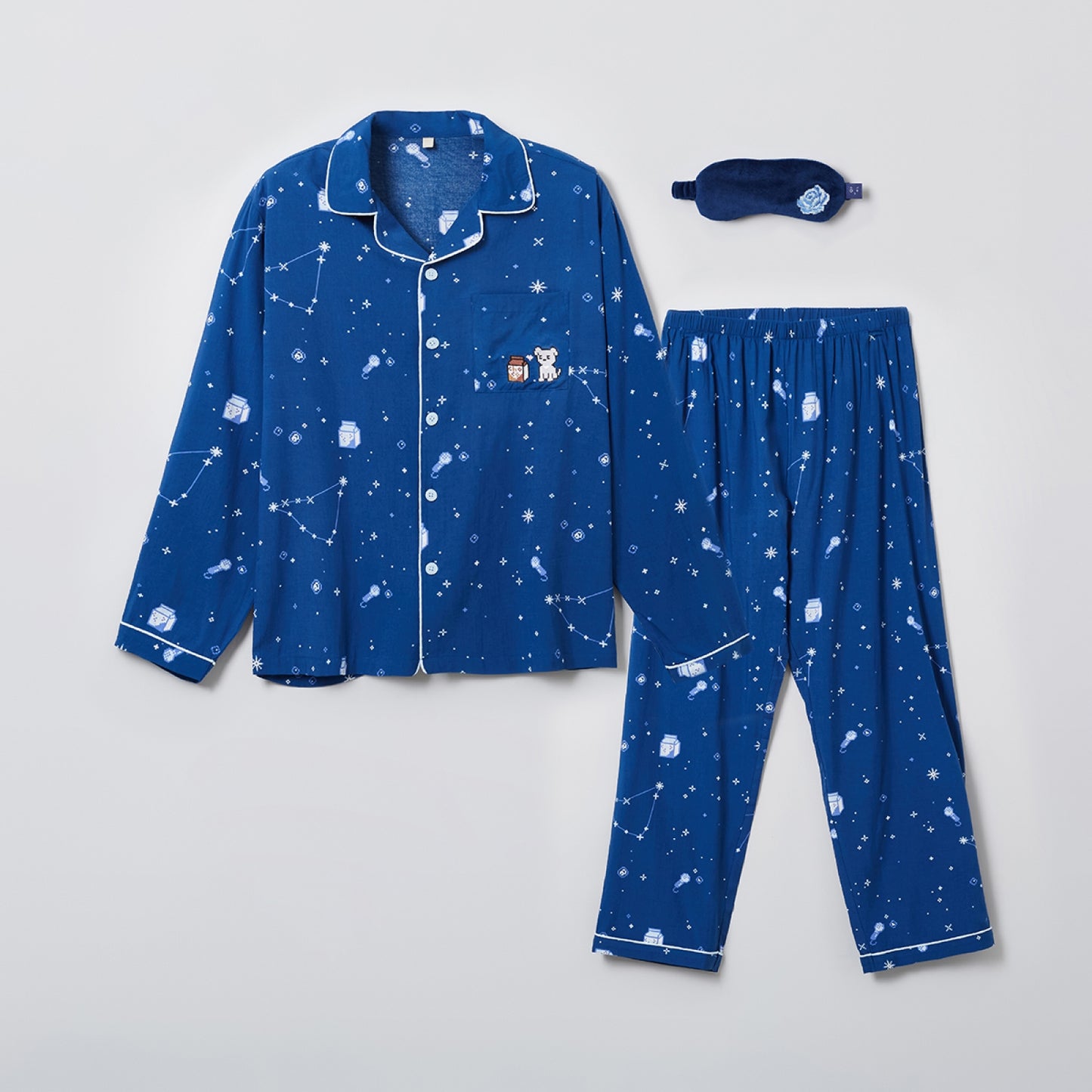 ZEROBASEONE X SPAO Long Sleeve Pajama Set
