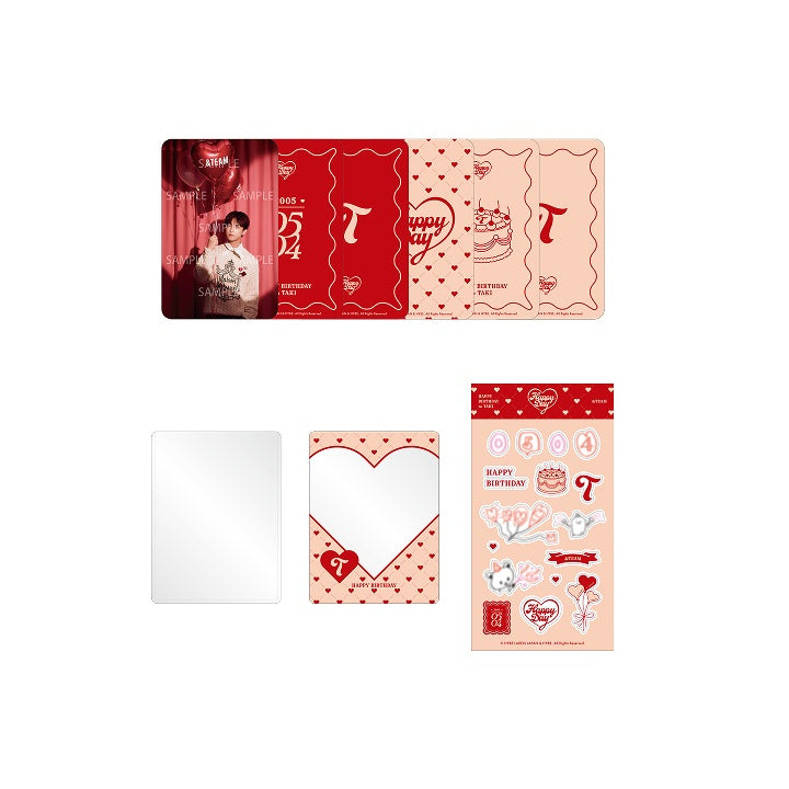 &TEAM HAPPY TAKI DAY Photocard & Deco Kit