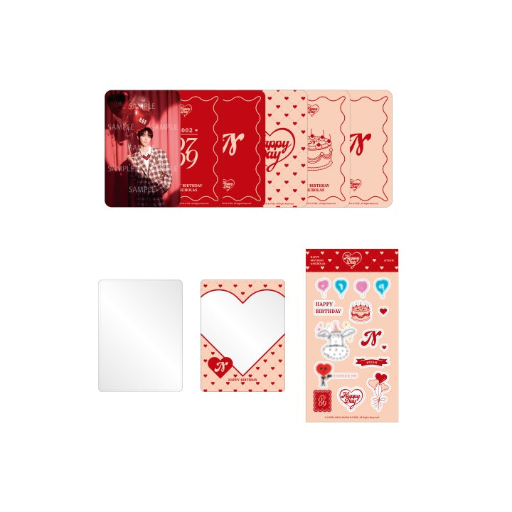 &TEAM HAPPY NICHOLAS DAY Photocard & Deco Kit
