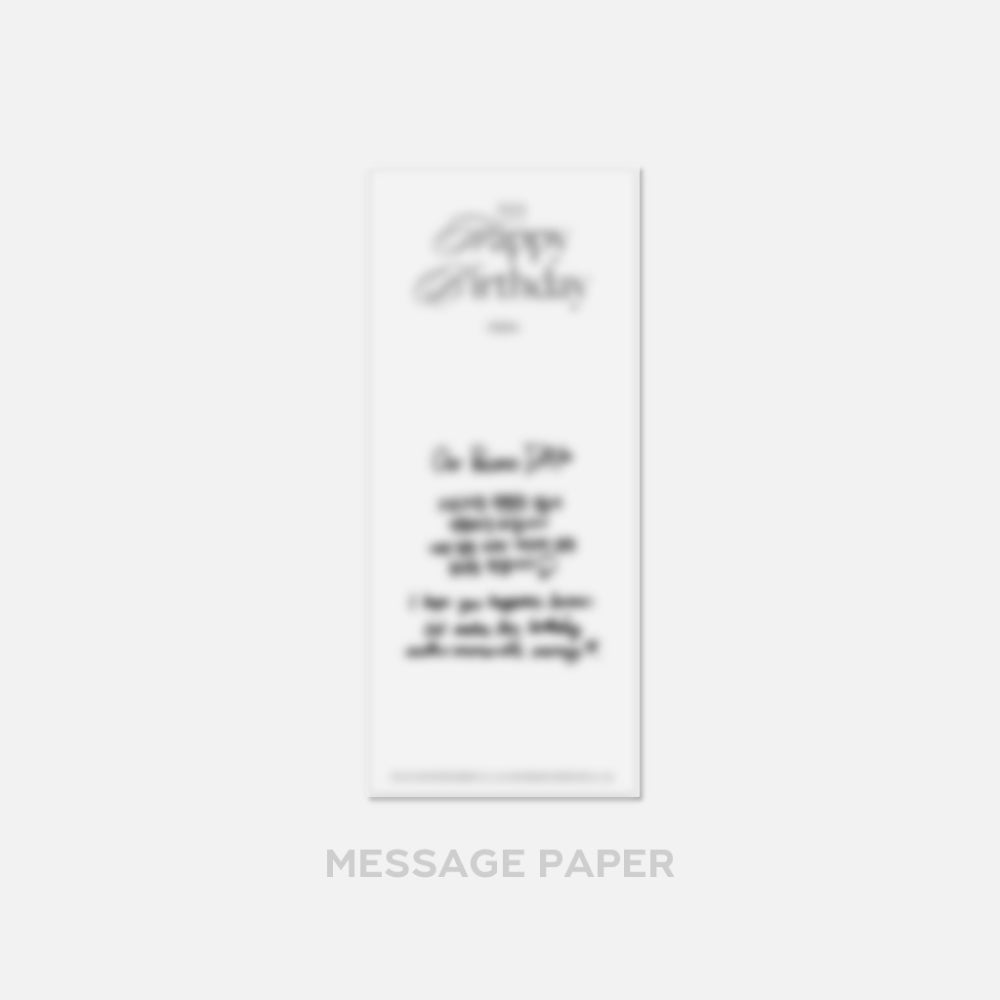 WAYV TEN Artist Birthday Number Wheel Necklace