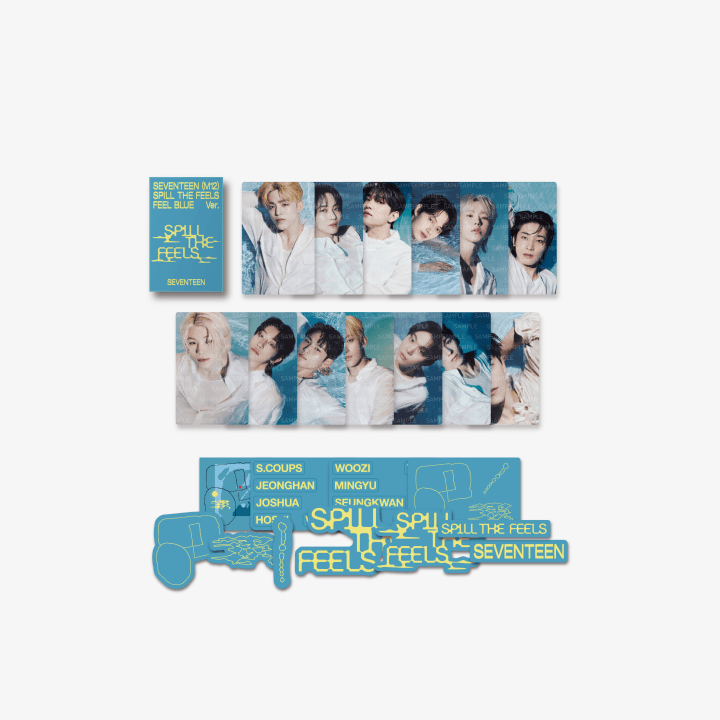 SEVENTEEN [SPILL THE FEELS] Photocard Set (FEEL BLUE ver