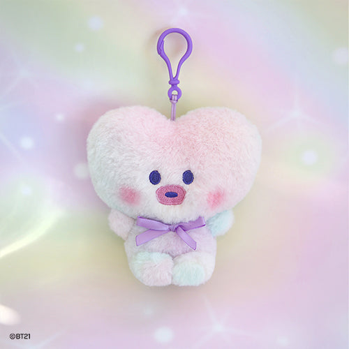 BT21 minini Rainbow Plush Keyring