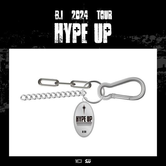 B.I [2024 Tour Concert: HYPE UP] Carabiner Keyring