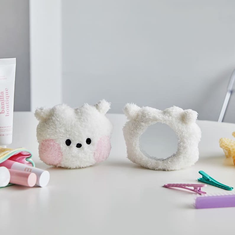 BT21 minini Twinkle Plush Mirror