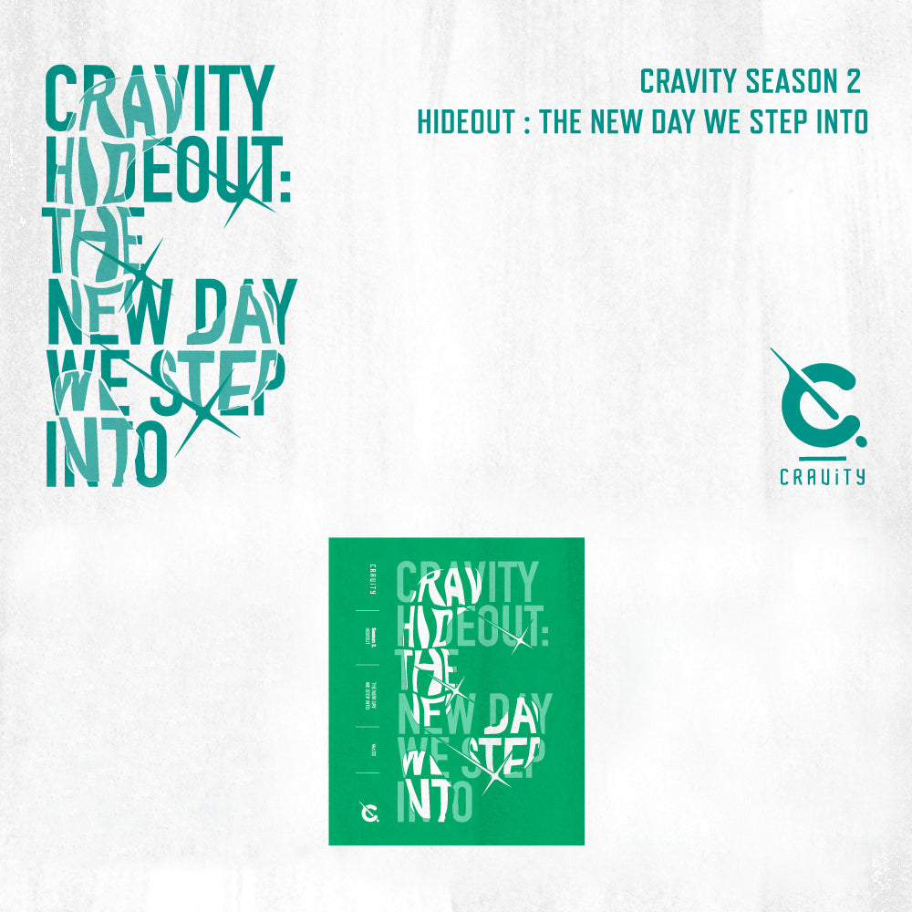 CRAVITY 2nd Mini Album : HIDEOUT THE NEW DAY WE STEP INTO