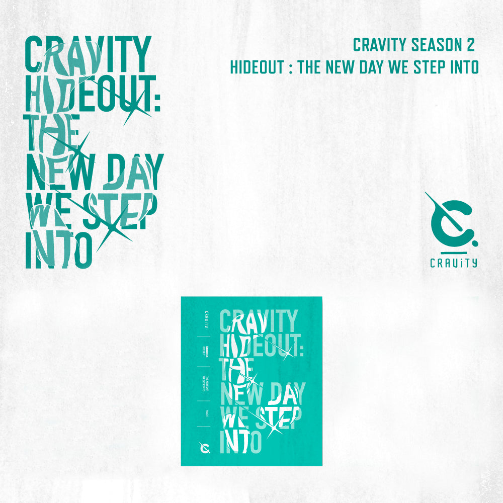 CRAVITY 2nd Mini Album : HIDEOUT THE NEW DAY WE STEP INTO