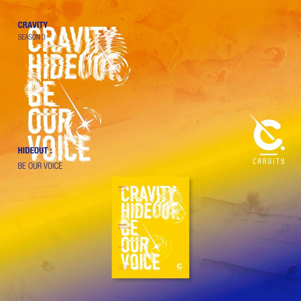 CRAVITY 3rd Mini Album : HIDEOUT BE OUR VOICE