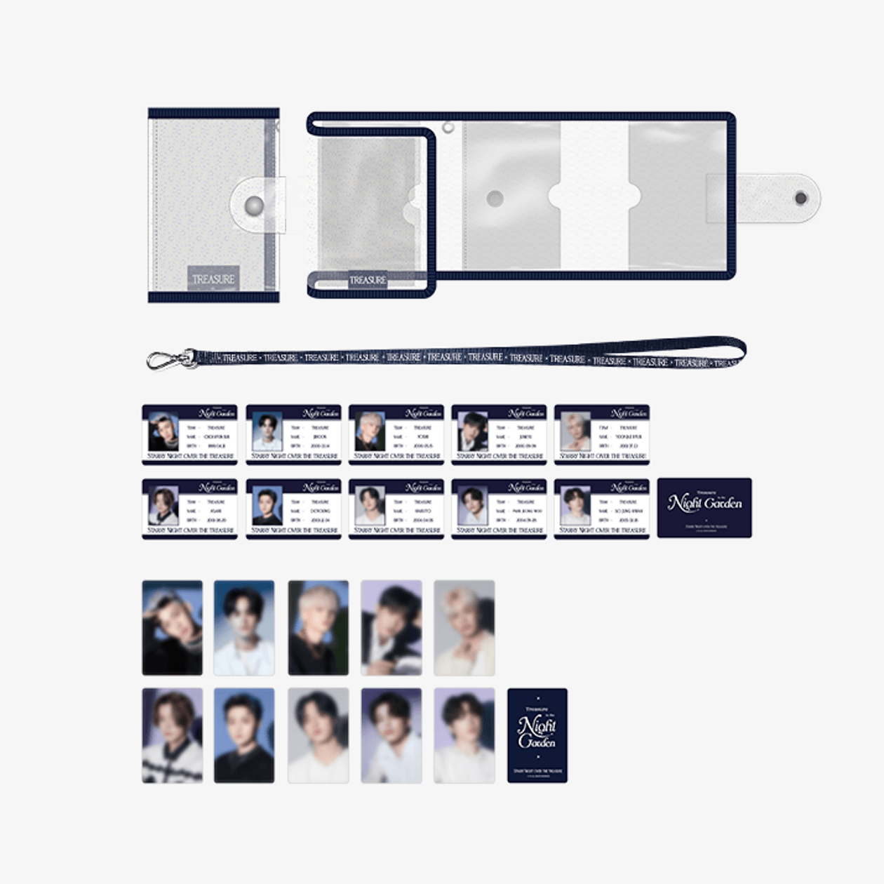 TREASURE NIGHTGARDEN PVC Card Wallet